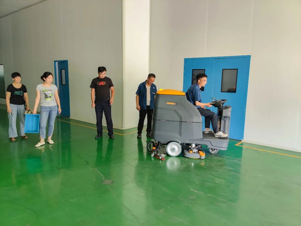 安徽應流集團再次向橙犀采購一批洗地機 安徽應流集團再次向橙犀采購一批洗地機